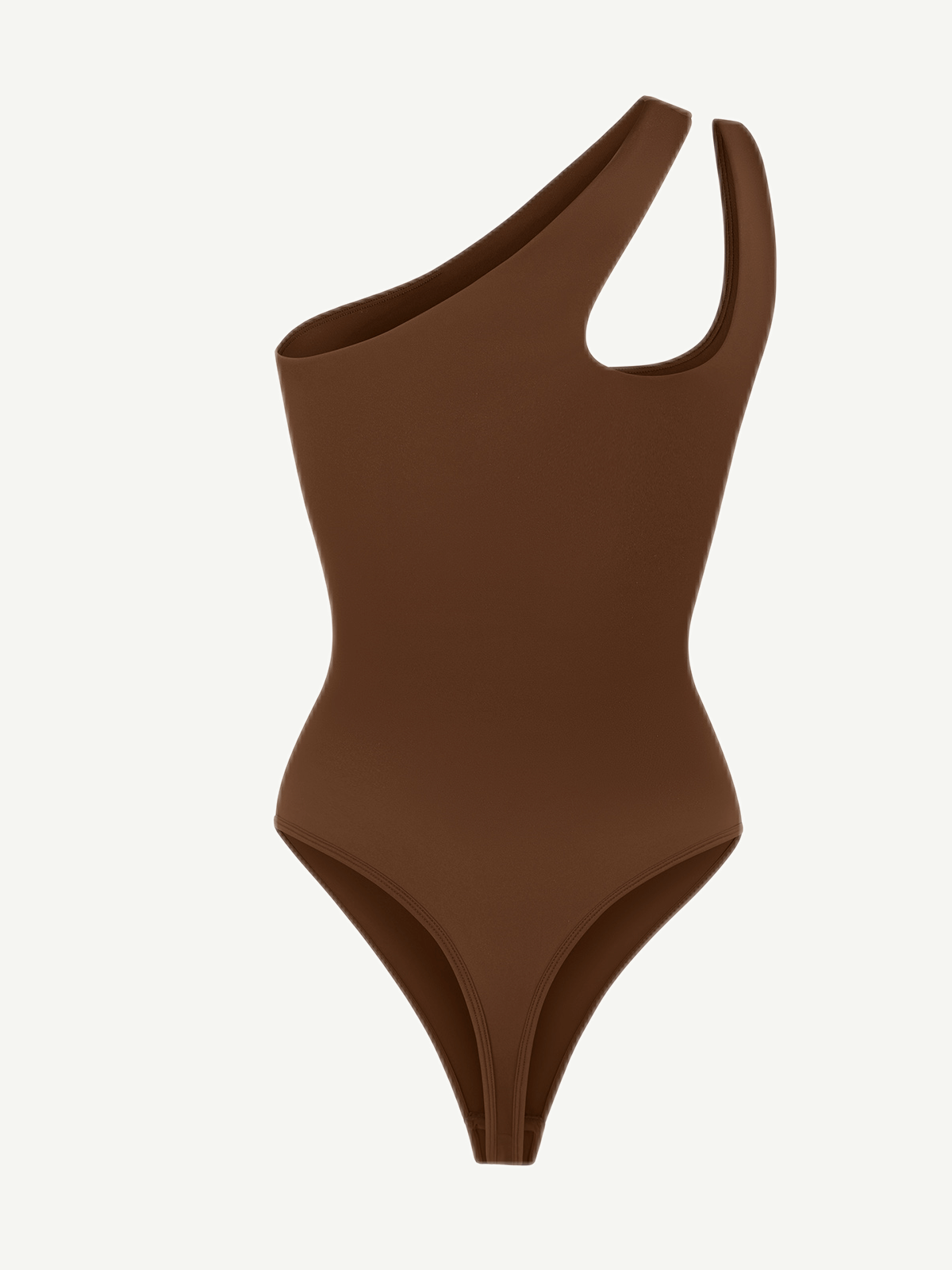 Asymmetrical One Shoulder Cut Out Bodysuit