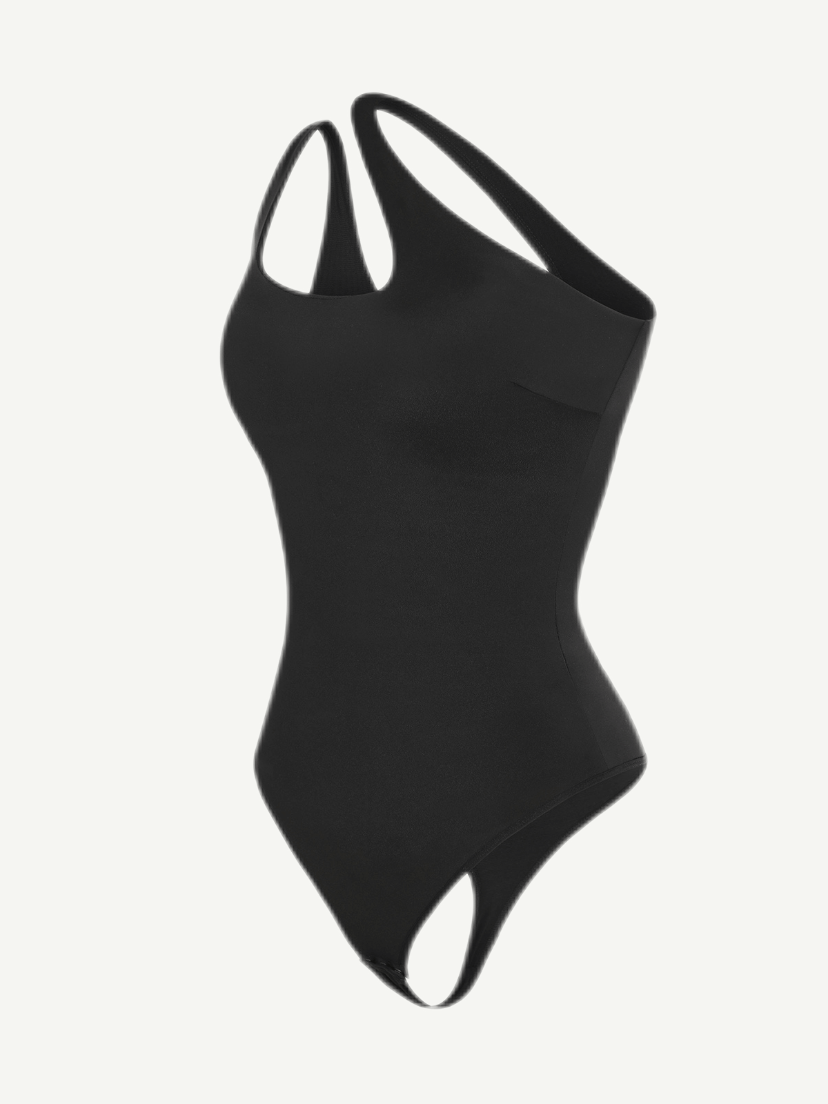 Asymmetrical One Shoulder Cut Out Bodysuit