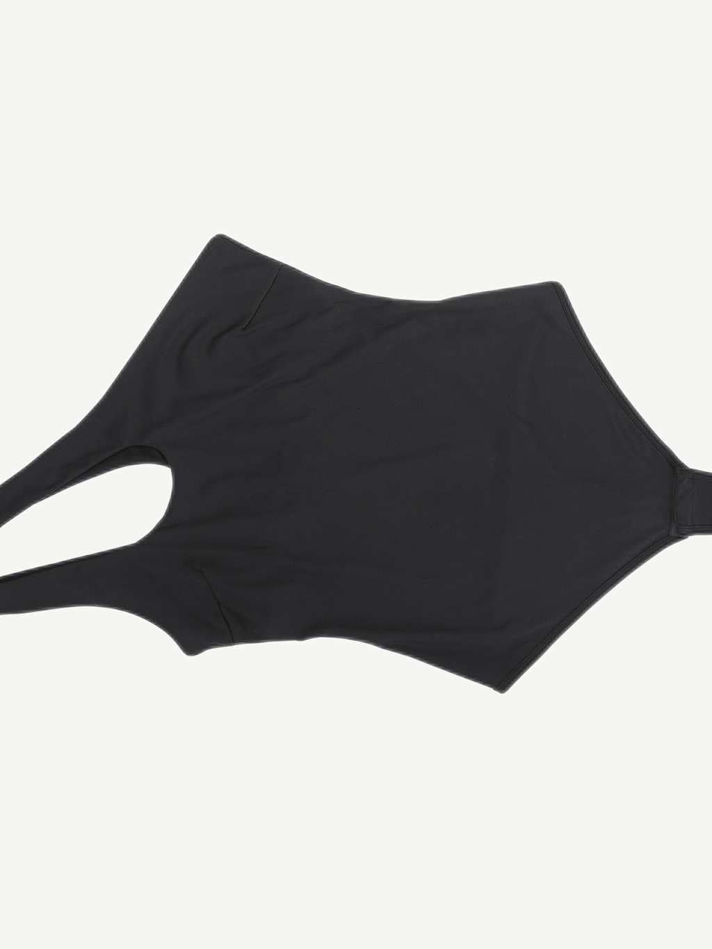 Asymmetrical One Shoulder Cut Out Bodysuit - Auxieswear