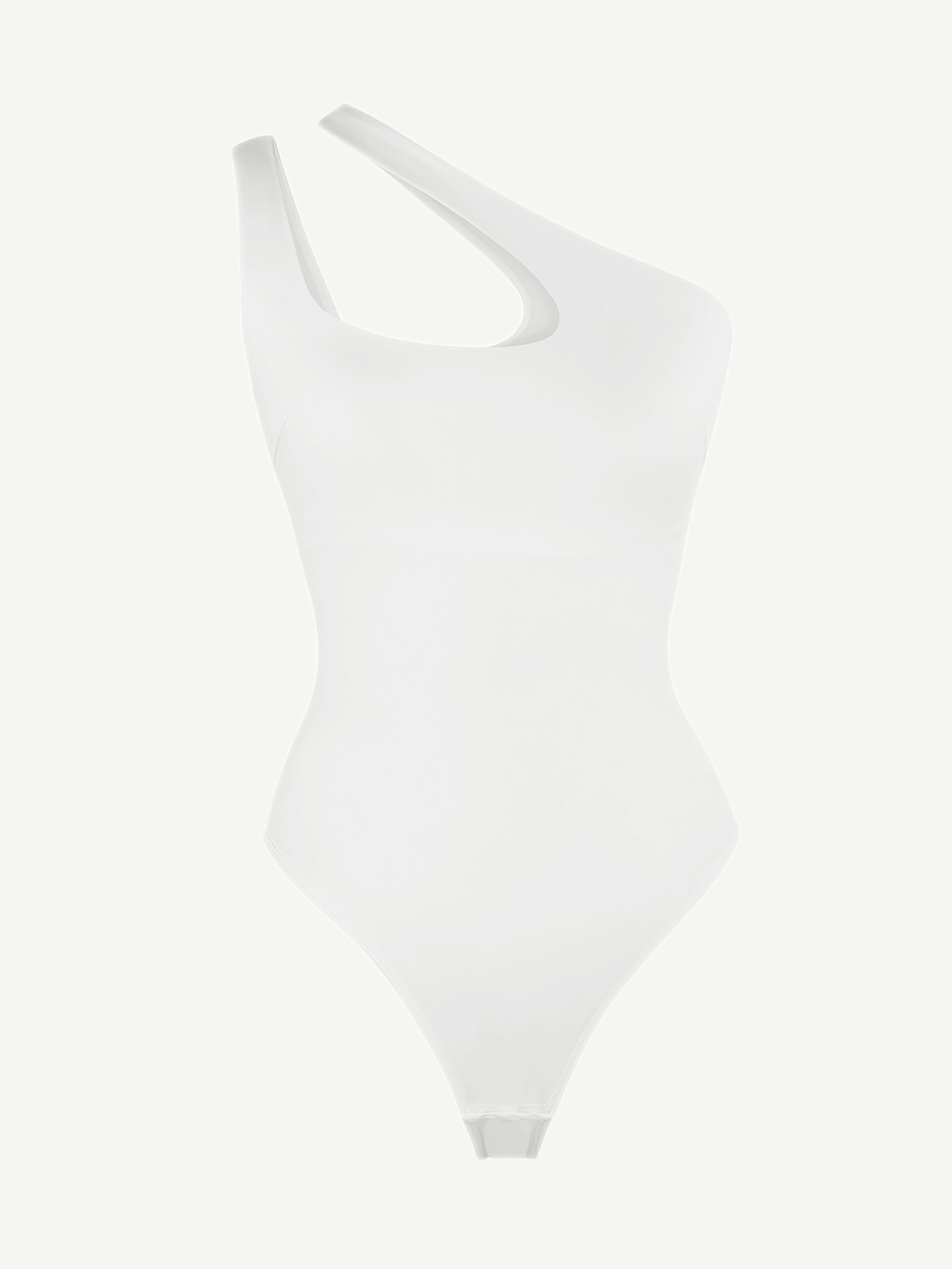 Asymmetrical One Shoulder Cut Out Bodysuit - Auxieswear