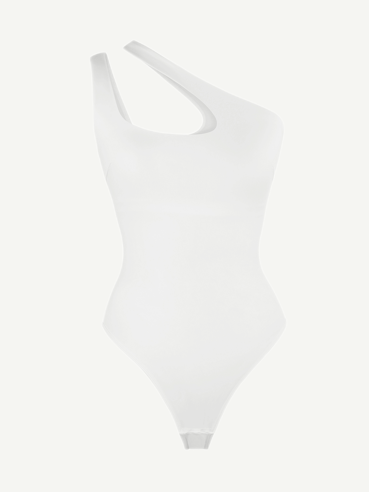 Asymmetrical One Shoulder Cut Out Bodysuit - Auxieswear