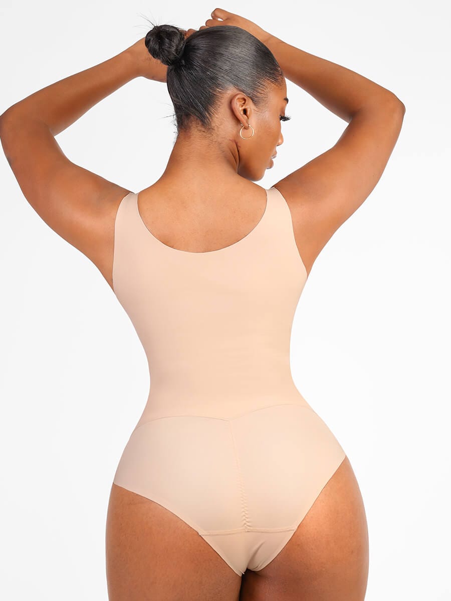 3-in-1 Tank Style V-Neck Slim Fit Bodysuit