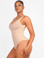 3-in-1 Tank Style V-Neck Slim Fit Bodysuit