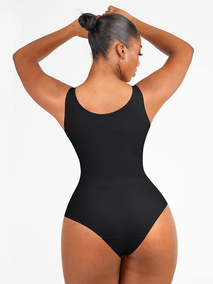 3-in-1 Tank Style V-Neck Slim Fit Bodysuit