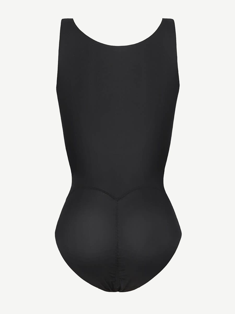 3-in-1 Tank Style V-Neck Slim Fit Bodysuit - Auxieswear