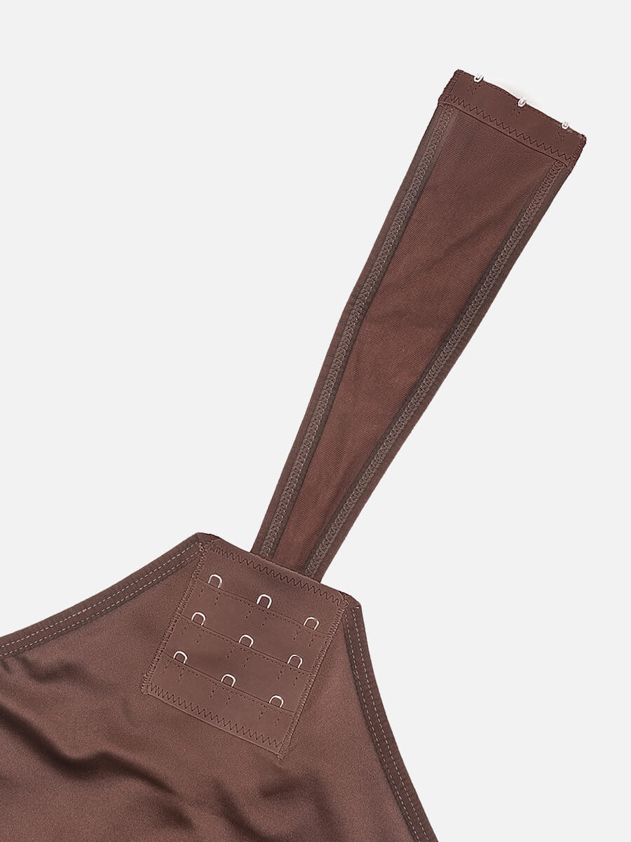 Deep V-neck Waist & Abdomen sculpting Bodysuit - Auxieswear