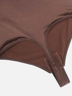 Deep V-neck Waist & Abdomen sculpting Bodysuit