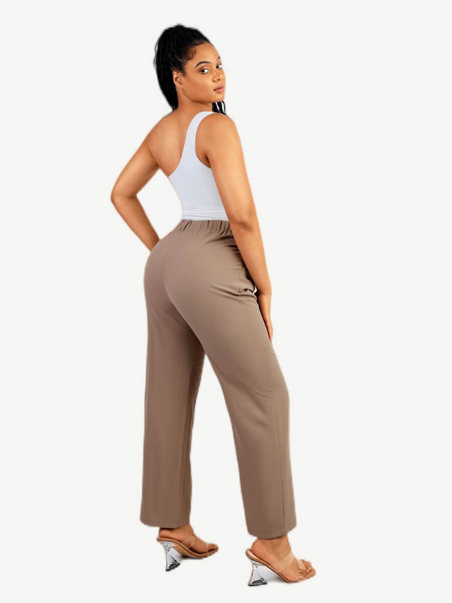 One-Shoulder Waist & Belly Sculpting Bodysuit