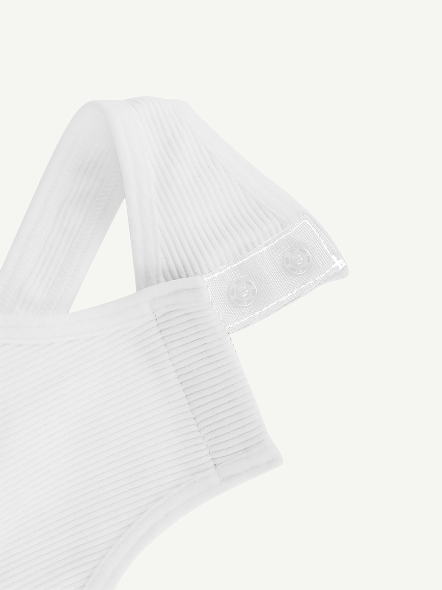 One-Shoulder Waist & Belly Sculpting Bodysuit