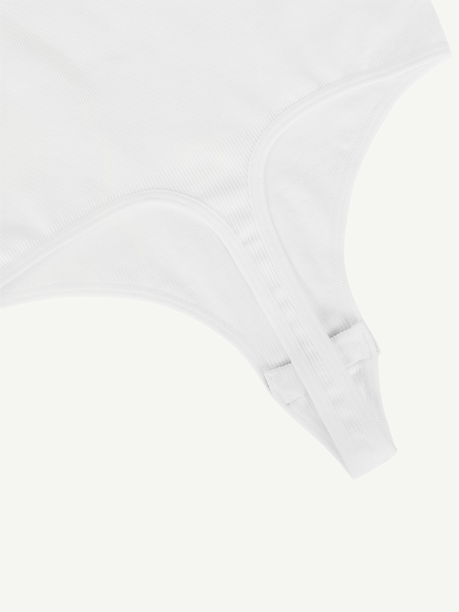 One-Shoulder Waist & Belly Sculpting Bodysuit