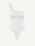 One-Shoulder Waist & Belly Sculpting Bodysuit