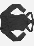 SCOOP NECK BUTT LIFTING BODYSUIT
