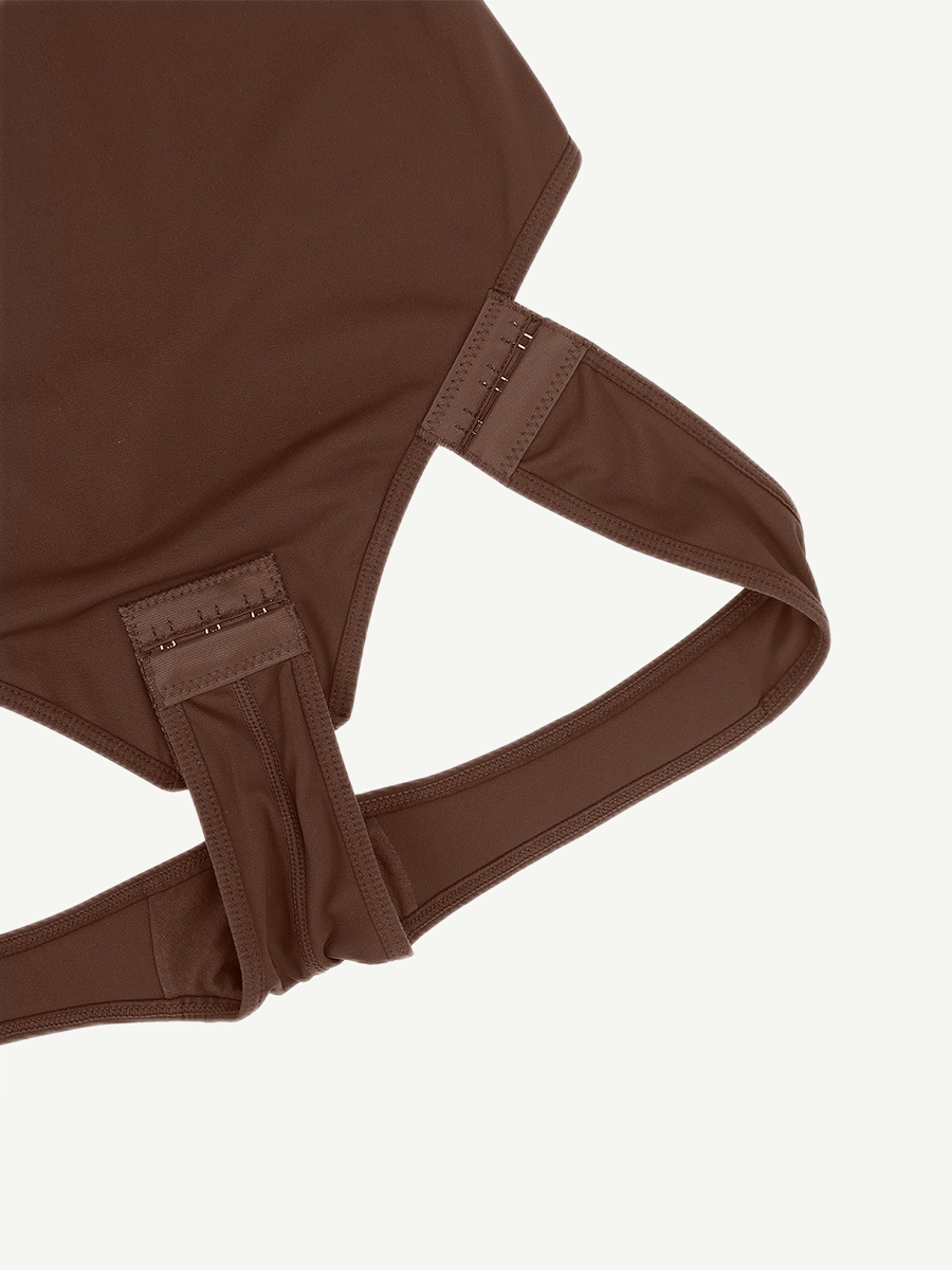 SCOOP NECK BUTT LIFTING BODYSUIT