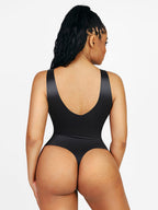 Deep V-neck Waist & Abdomen sculpting Bodysuit