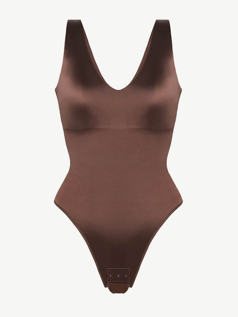 Deep V-neck Waist & Abdomen sculpting Bodysuit