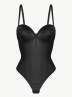 Corset-Style Bodysuit with Underwire Cups