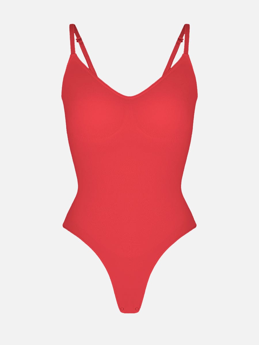 Seamless Sculpt Thong Bodysuit - Auxieswear