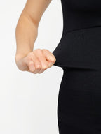 Waist Control Long Shaping Dress With Spaghetti Straps
