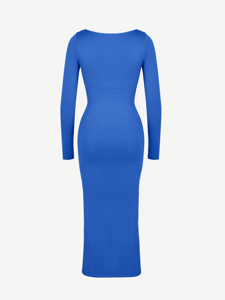 High Side Slit Bust & Tummy Shaping Dress