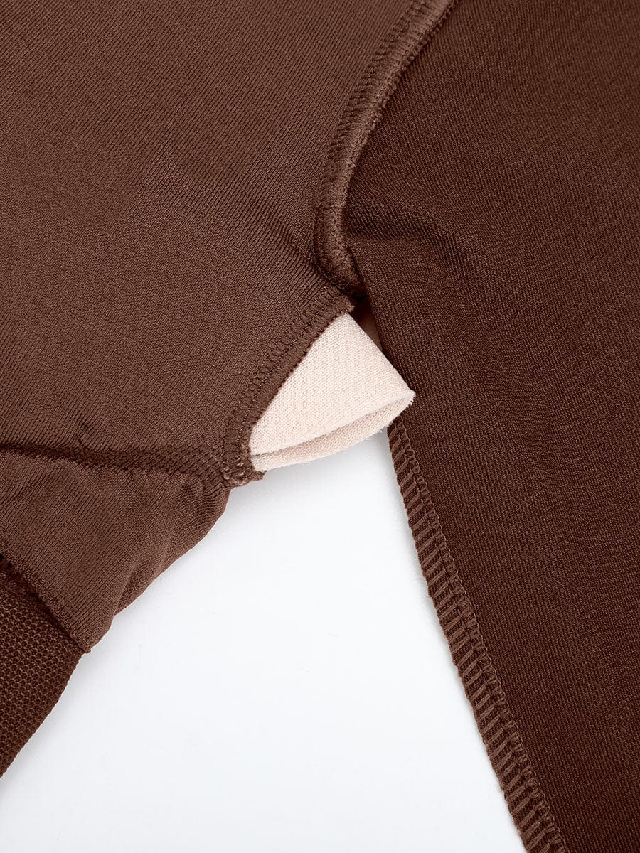 High Side Slit Bust & Tummy Shaping Dress - Auxieswear