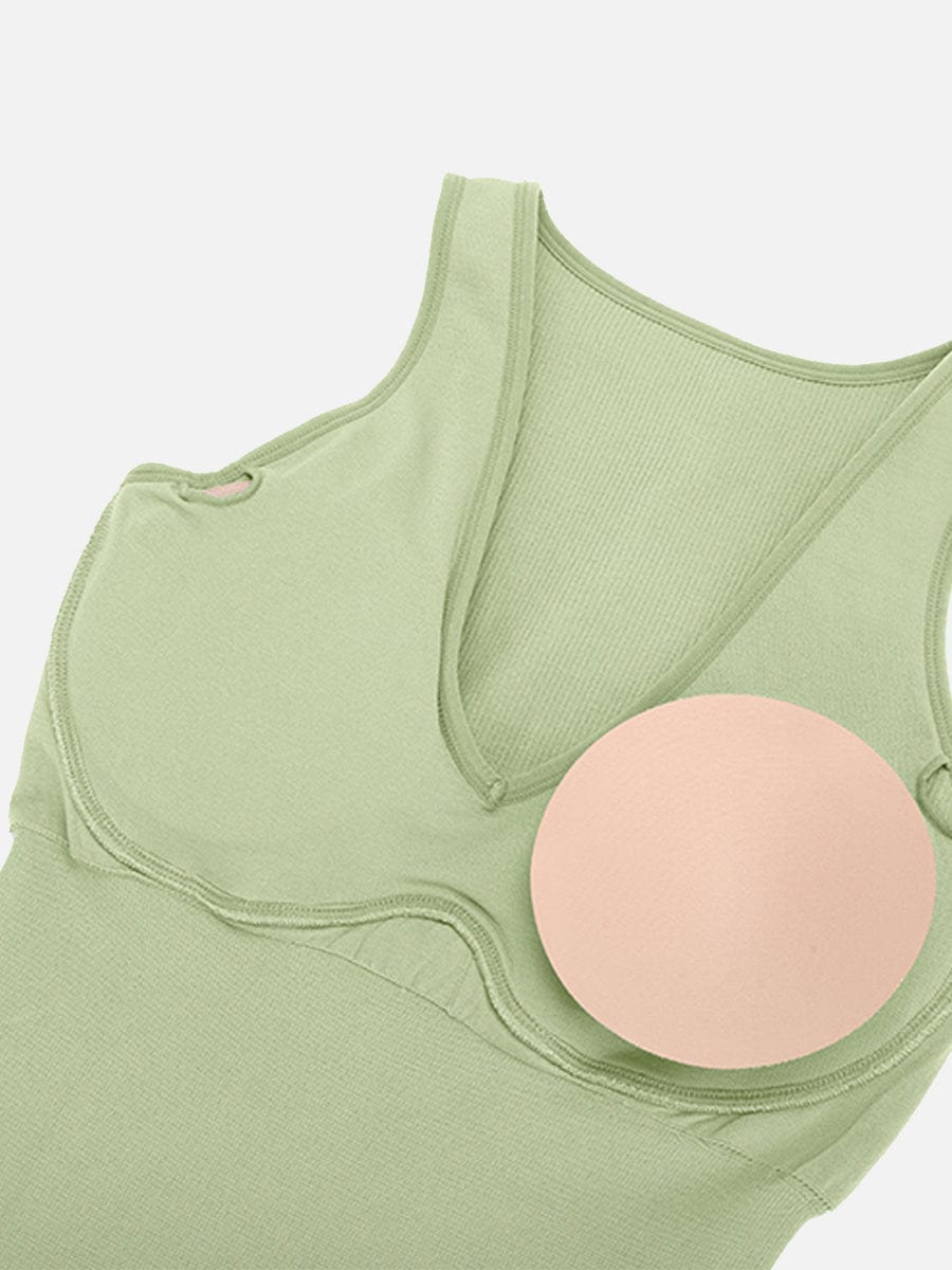 Sleeveless Midi Dress with Asymmetrical Ruffle Hem - Auxieswear