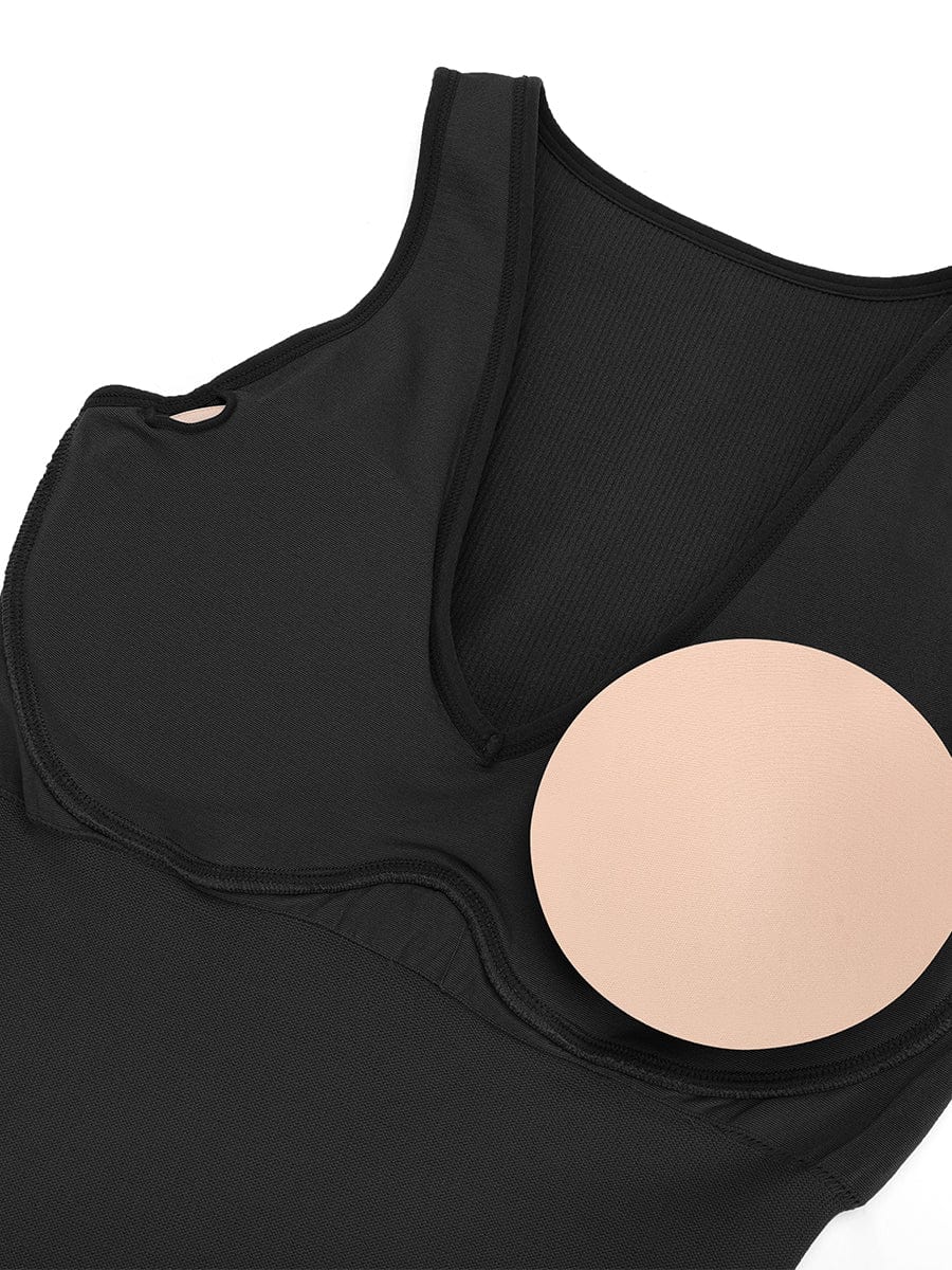 Sleeveless Midi Dress with Asymmetrical Ruffle Hem - Auxieswear