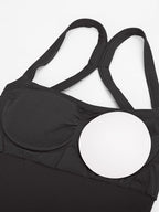 2 in 1 Waist & Tummy Control Bra-free Sports Jumpsuit