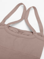 2 in 1 Waist & Tummy Control Bra-free Sports Jumpsuit