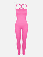 2 in 1 Waist & Tummy Control Bra-free Sports Jumpsuit