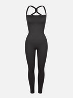2 in 1 Waist & Tummy Control Bra-free Sports Jumpsuit