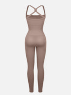 2 in 1 Waist & Tummy Control Bra-free Sports Jumpsuit