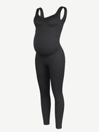 Back Lifting Abdominal Support Maternity Jumpsuit