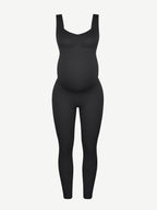 Back Lifting Abdominal Support Maternity Jumpsuit