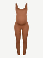 Back Lifting Abdominal Support Maternity Jumpsuit