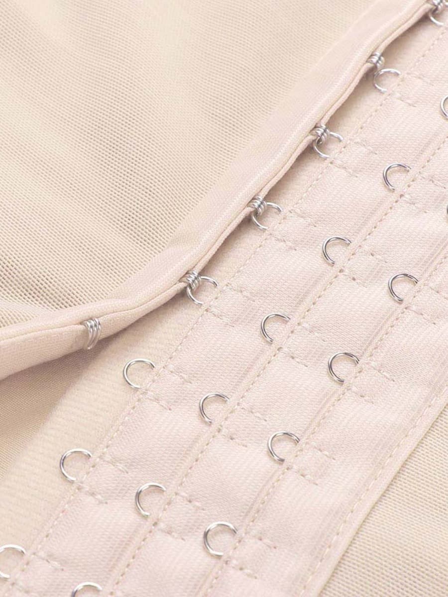 Triple-Layer Abdomen Design Firm Compression Body Shaper - Auxieswear