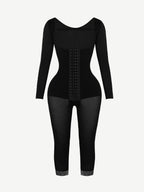 Knee-Length U-Shaped Tummy and Thighs Slimming Full Body Shaper