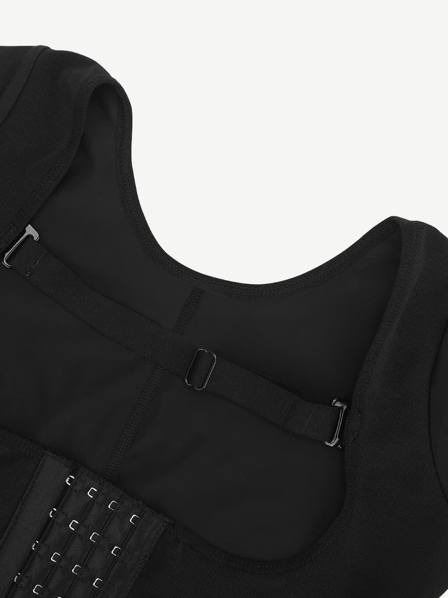 Knee-Length U-Shaped Tummy and Thighs Slimming Full Body Shaper