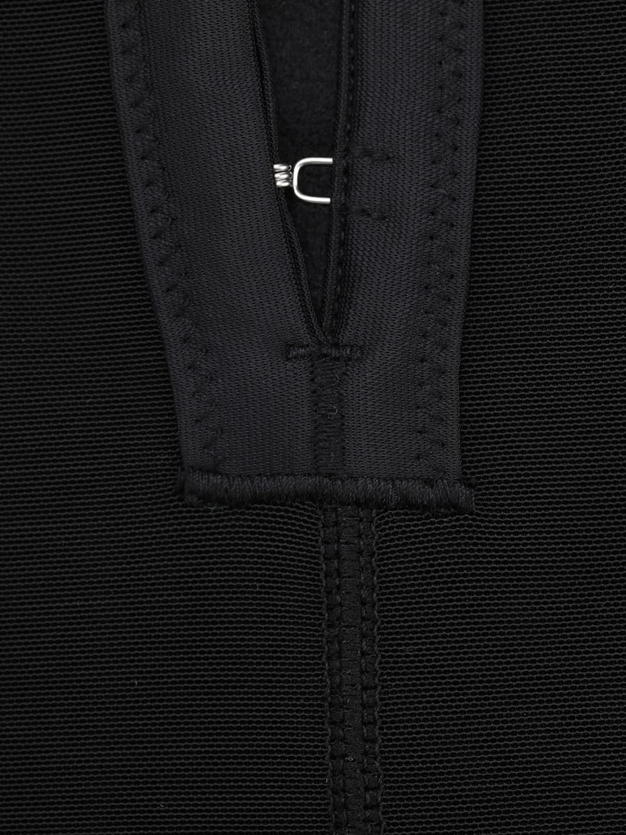 Latex Open Bust Tummy Control Body Shaper - Auxieswear