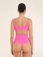 High Waist Tummy Control Thong Panties