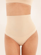 High Waist Tummy Control Thong Panties