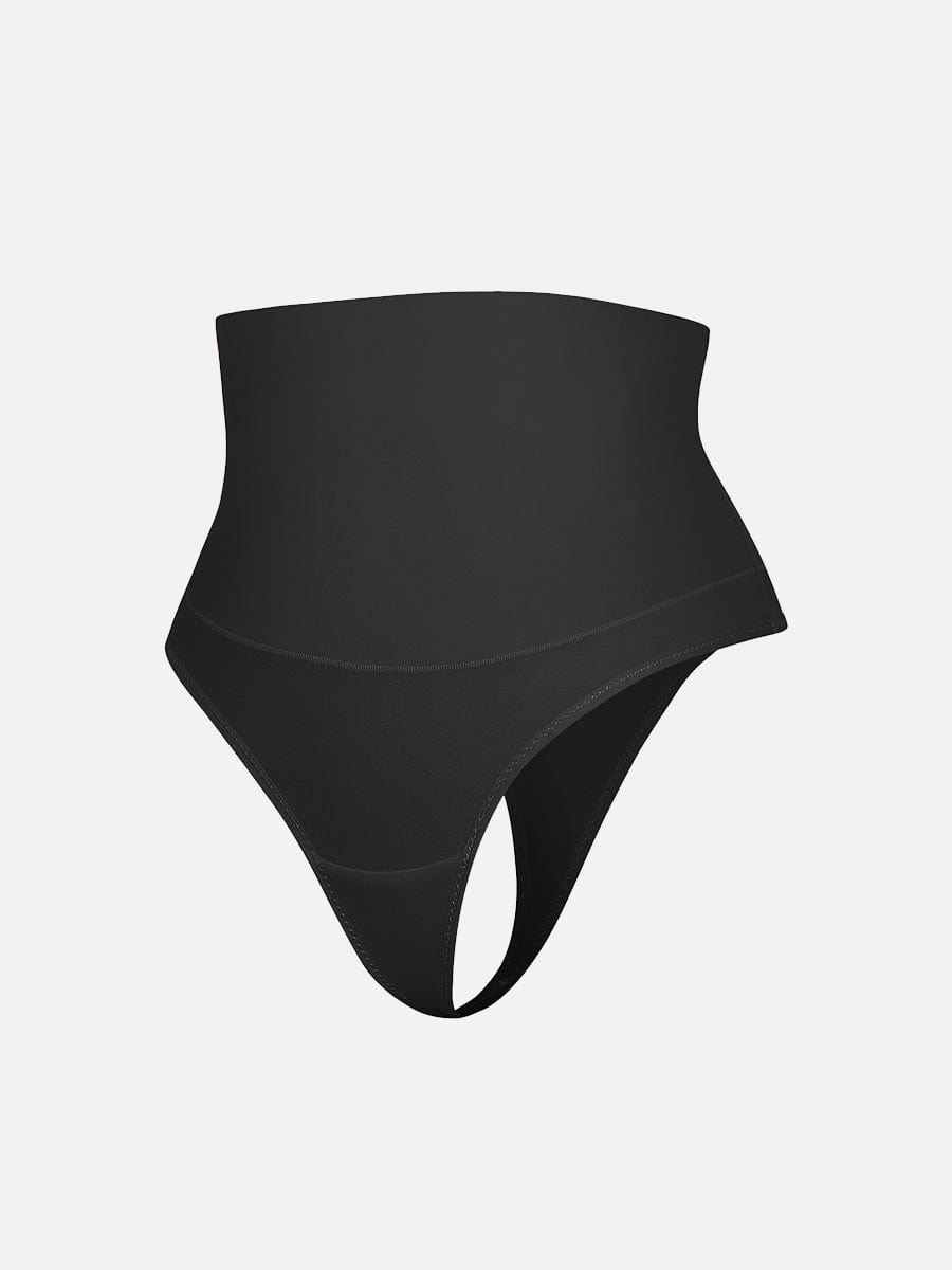 High Waist Tummy Control Thong Panties