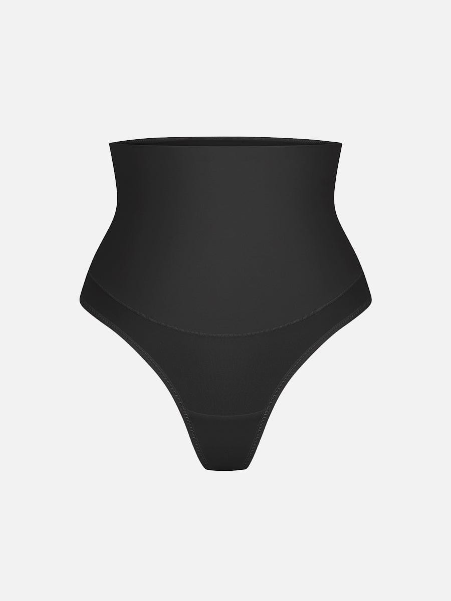 High Waist Tummy Control Thong Panties
