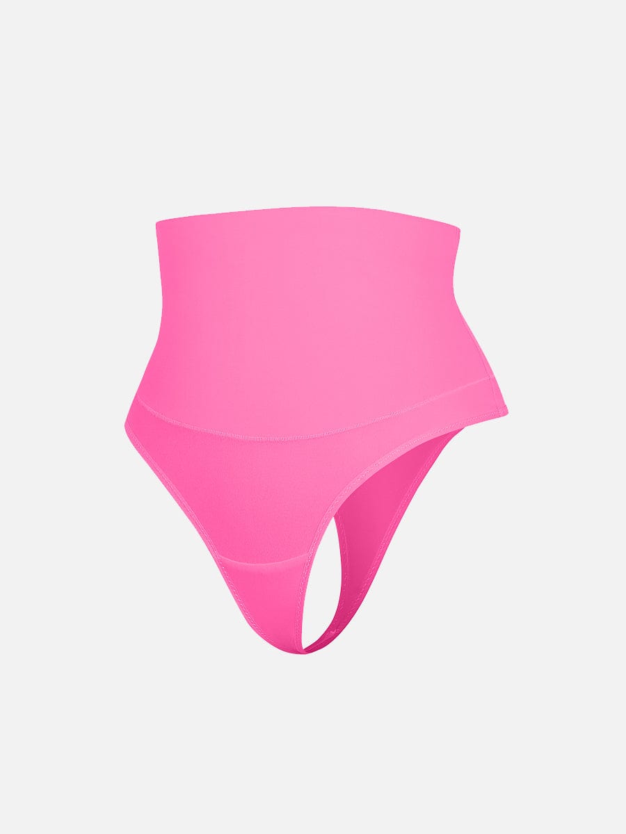 High Waist Tummy Control Thong Panties