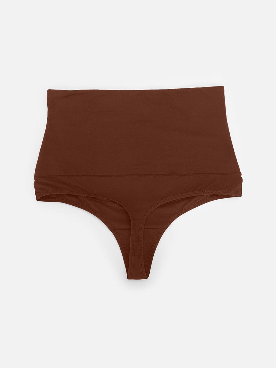 High Waist Tummy Control Thong Panties