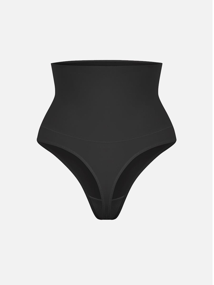 High Waist Tummy Control Thong Panties