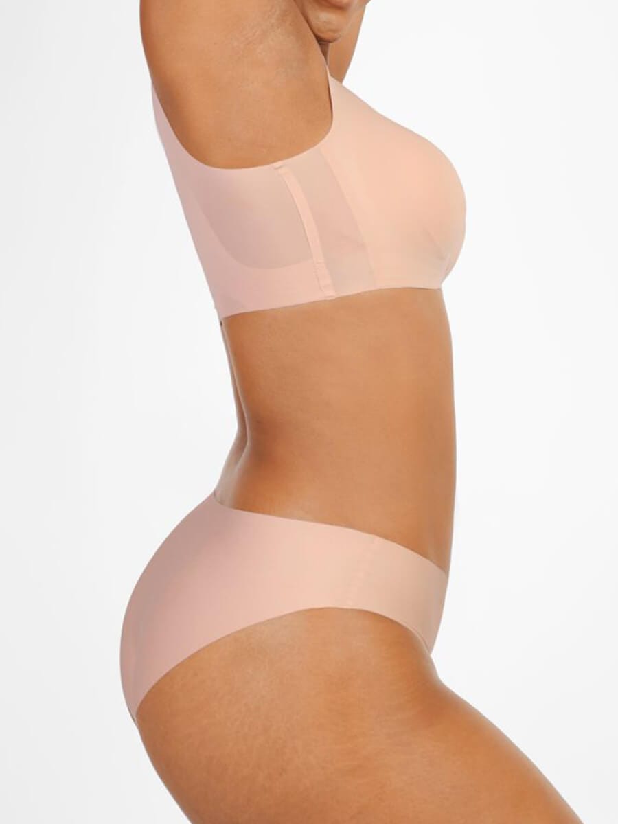 Everyday Comfort Wireless Bust Support Push-Up Bra - Auxieswear