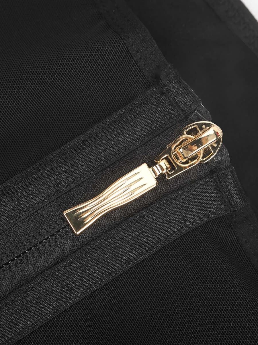 High Compression Waist Cincher with 15 Steel Bones - Auxieswear