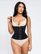 U-Shaped Waist Cincher Vest with 13 Steel Bones