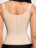 U-Shaped Waist Cincher Vest with 13 Steel Bones