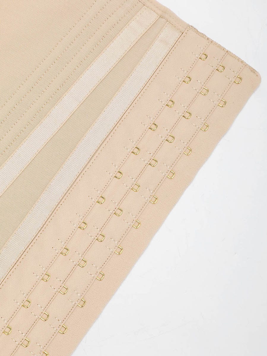 U-Shaped Waist Cincher Vest with 13 Steel Bones - Auxieswear